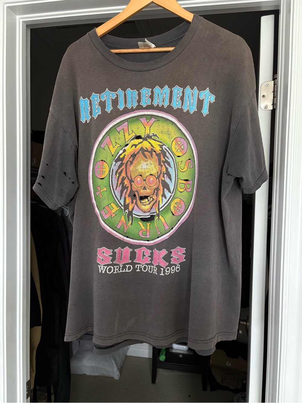 Vintage Thrashed 1996 Ozzy Osbourne Tee